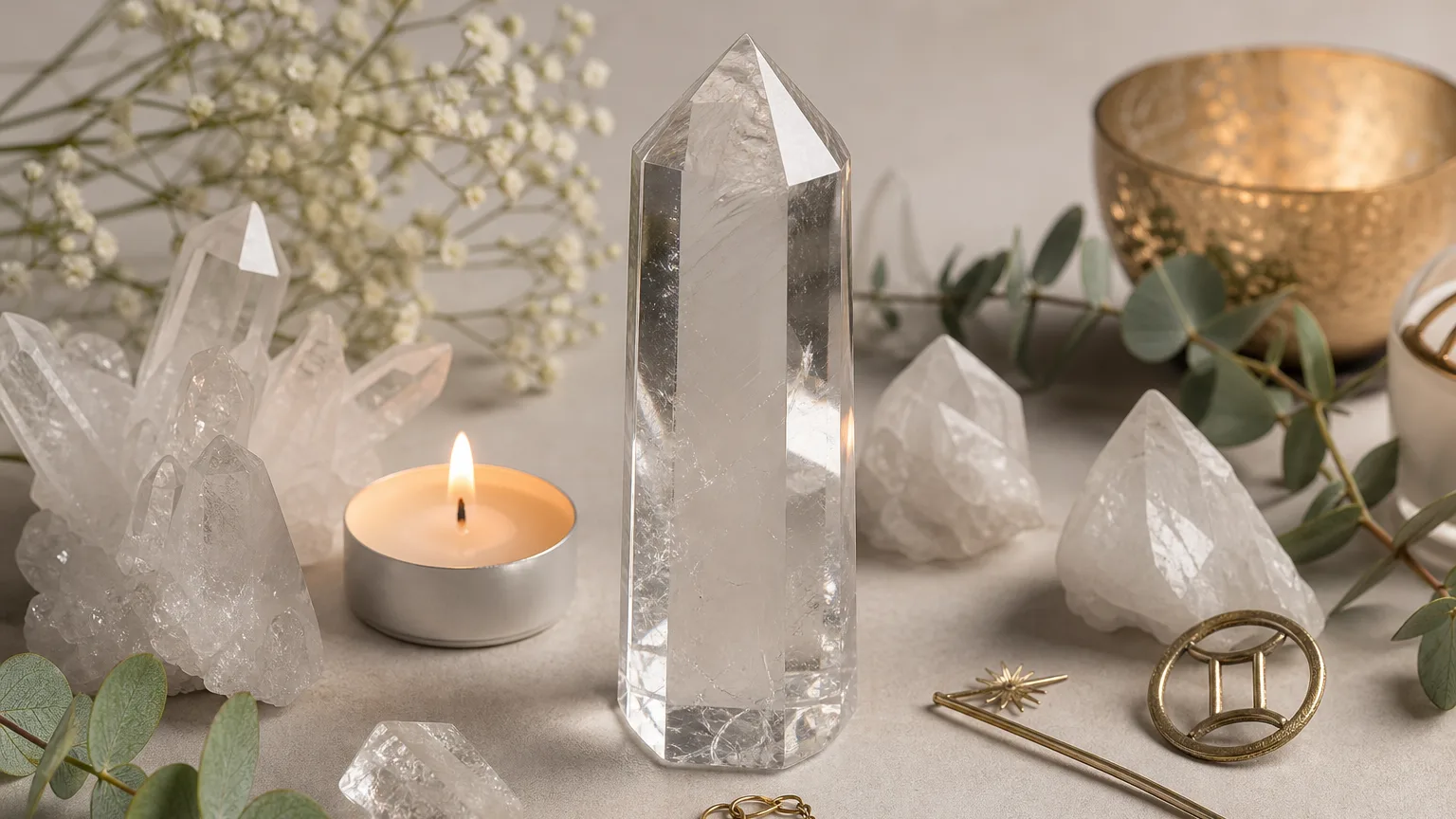 Gemini September 2026 Horoscope and Crystal of the Month 2 Monthly crystal ritual for Gemini September 2026 using Clear Quartz