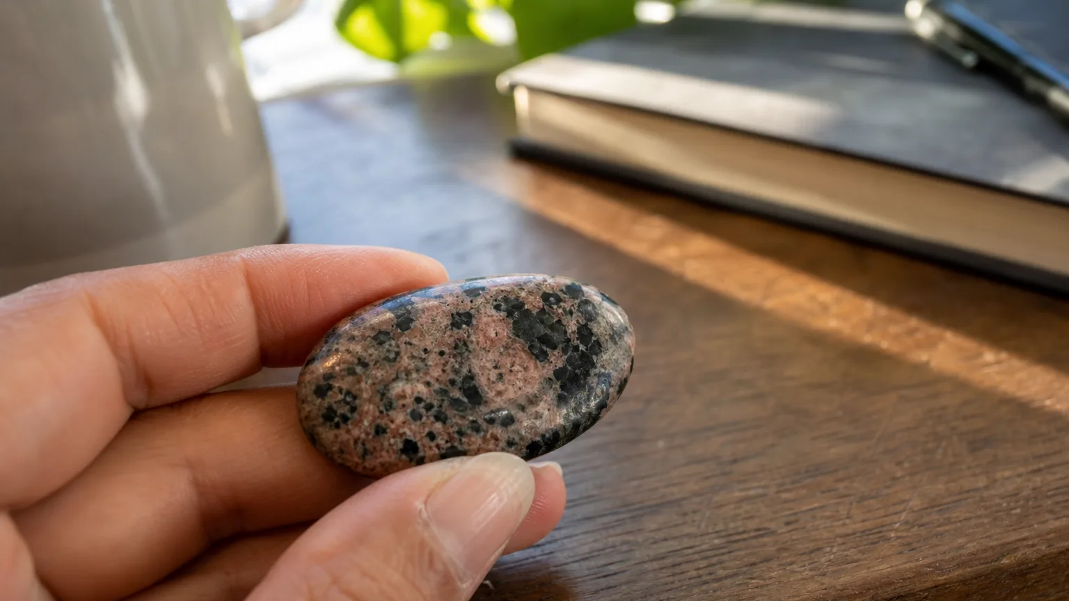 Granite polished stone benefits for grounding and stability