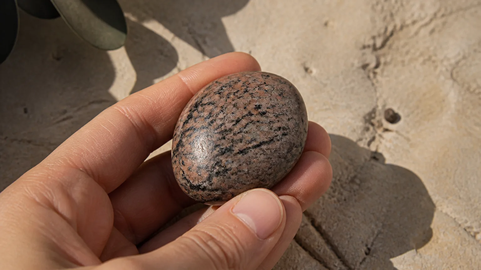 Granite used for grounding and stability practice