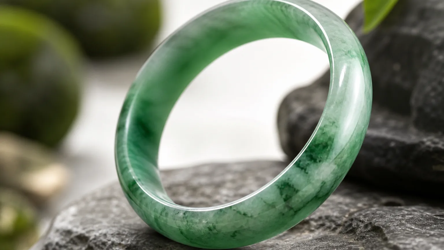 Jade meaning guide with green jade bangle