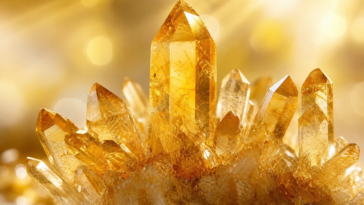 Citrine crystal