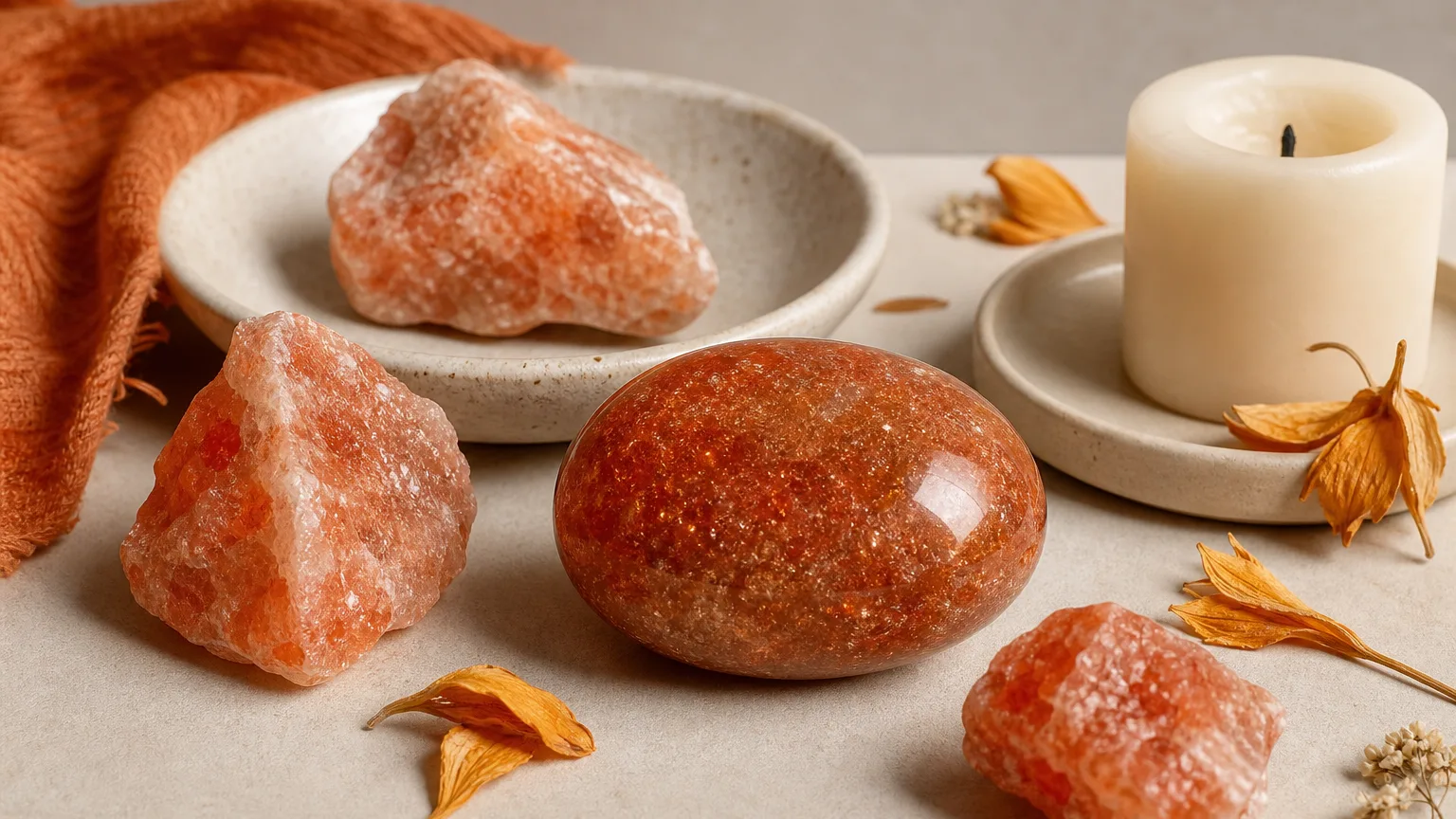 Leo August 2026 Horoscope and Crystal of the Month 2 Monthly crystal ritual for Leo August 2026 using Sunstone