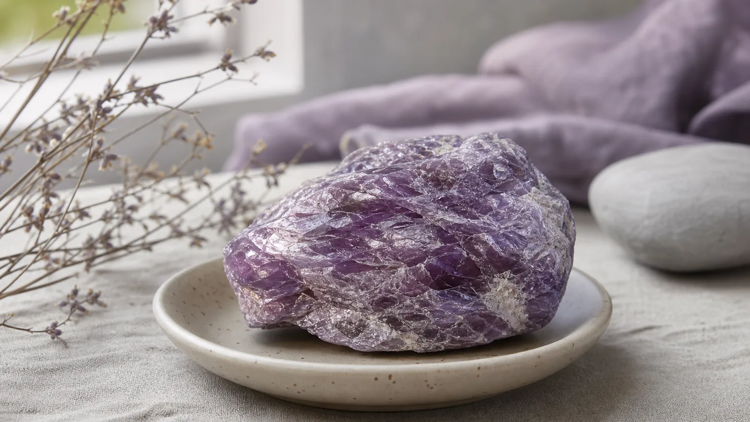 Lepidolite meaning and symbolism visual guide