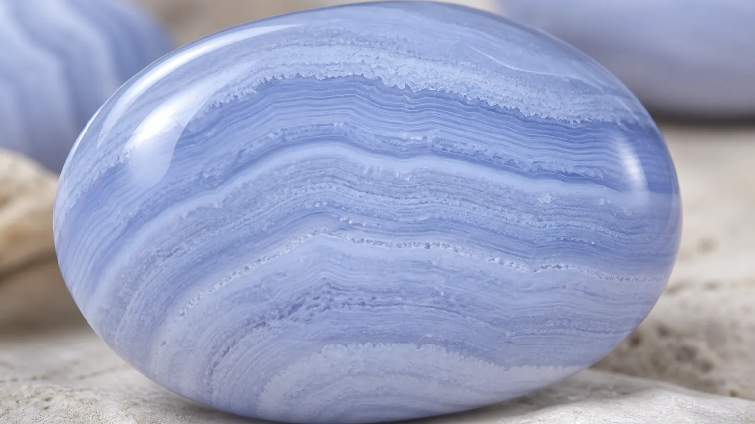 Libra October 2026 Horoscope and Crystal of the Month 1 Blue Lace Agate crystal of the month for Libra October 2026 horoscope