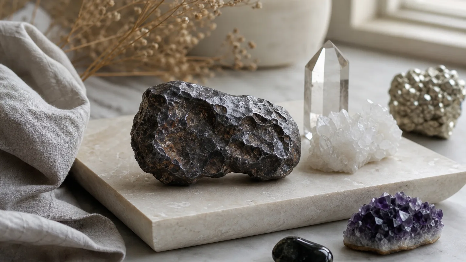 Meteorite Meaning: Healing Properties & Uses 1 Meteorite meaning and symbolism visual guide