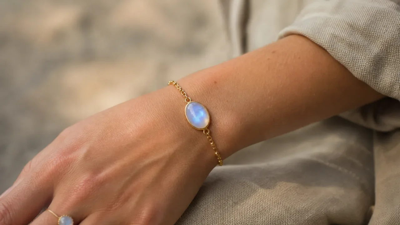 How to wear Moonstone and Opal together