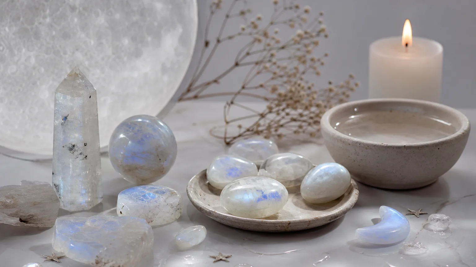 Pisces December 2026 Horoscope and Crystal of the Month 2 Monthly crystal ritual for Pisces December 2026 using Moonstone