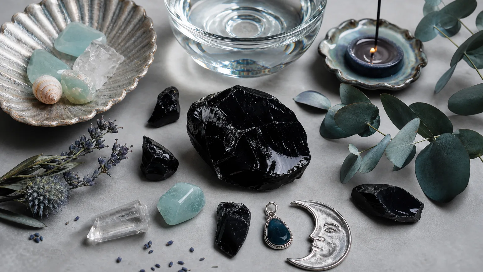Pisces November 2026 Horoscope and Crystal of the Month 2 Monthly crystal ritual for Pisces November 2026 using Obsidian