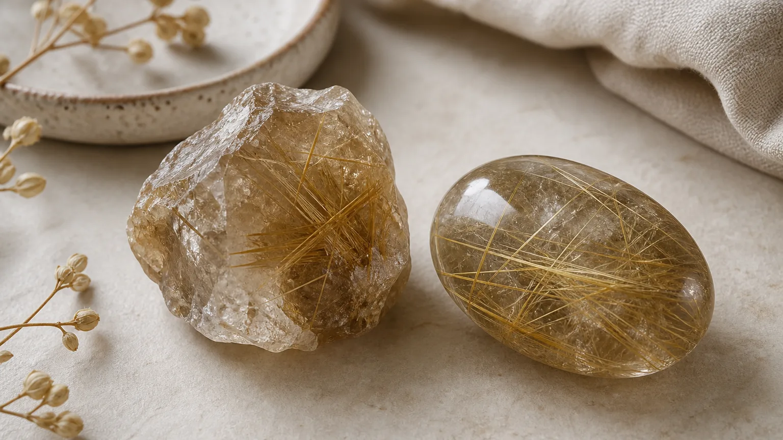 Rutilated quartz meaning and symbolism visual guide