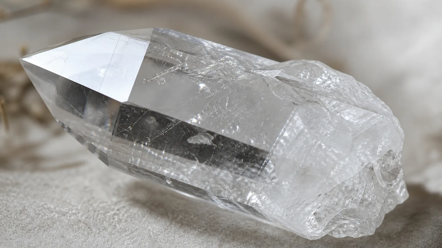 Clear Quartz crystal of the month for Sagittarius February 2026 horoscope