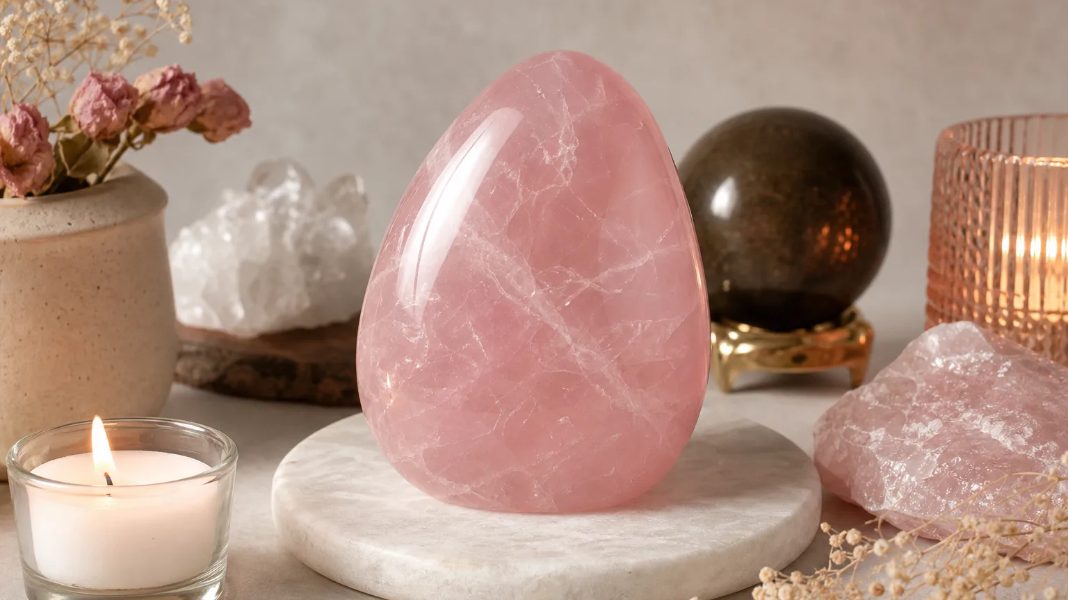 Monthly crystal ritual for Sagittarius July 2026 using Rose Quartz