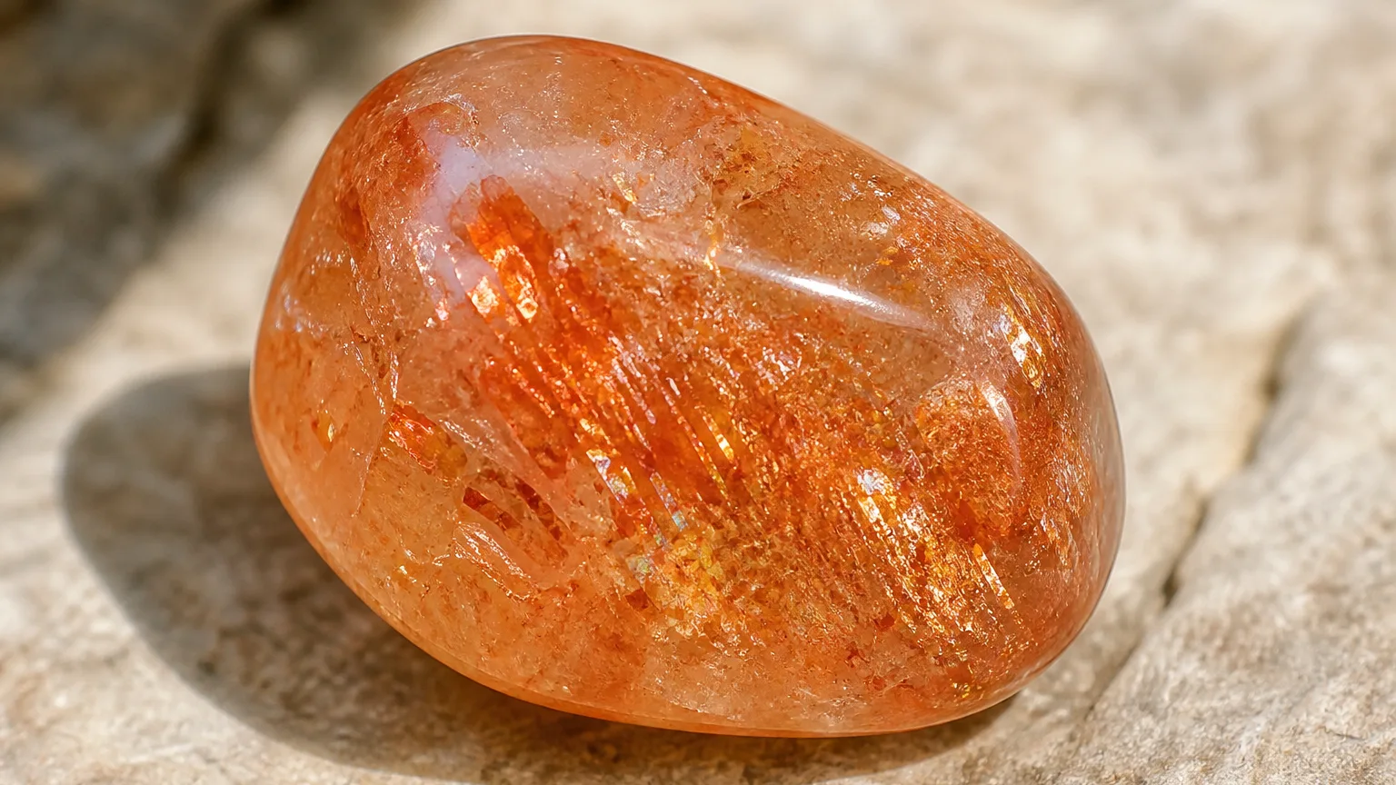 Sunstone crystal of the month for Sagittarius June 2026 horoscope
