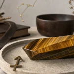 Sagittarius September 2026 monthly horoscope with Tiger's Eye as crystal of the month, zodiac symbol ♐