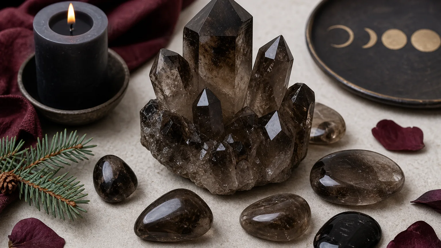 Scorpio January 2026 Horoscope: Key Dates, Love, Career & Crystal of the Month 2 Monthly crystal ritual for Scorpio January 2026 using Smoky Quartz