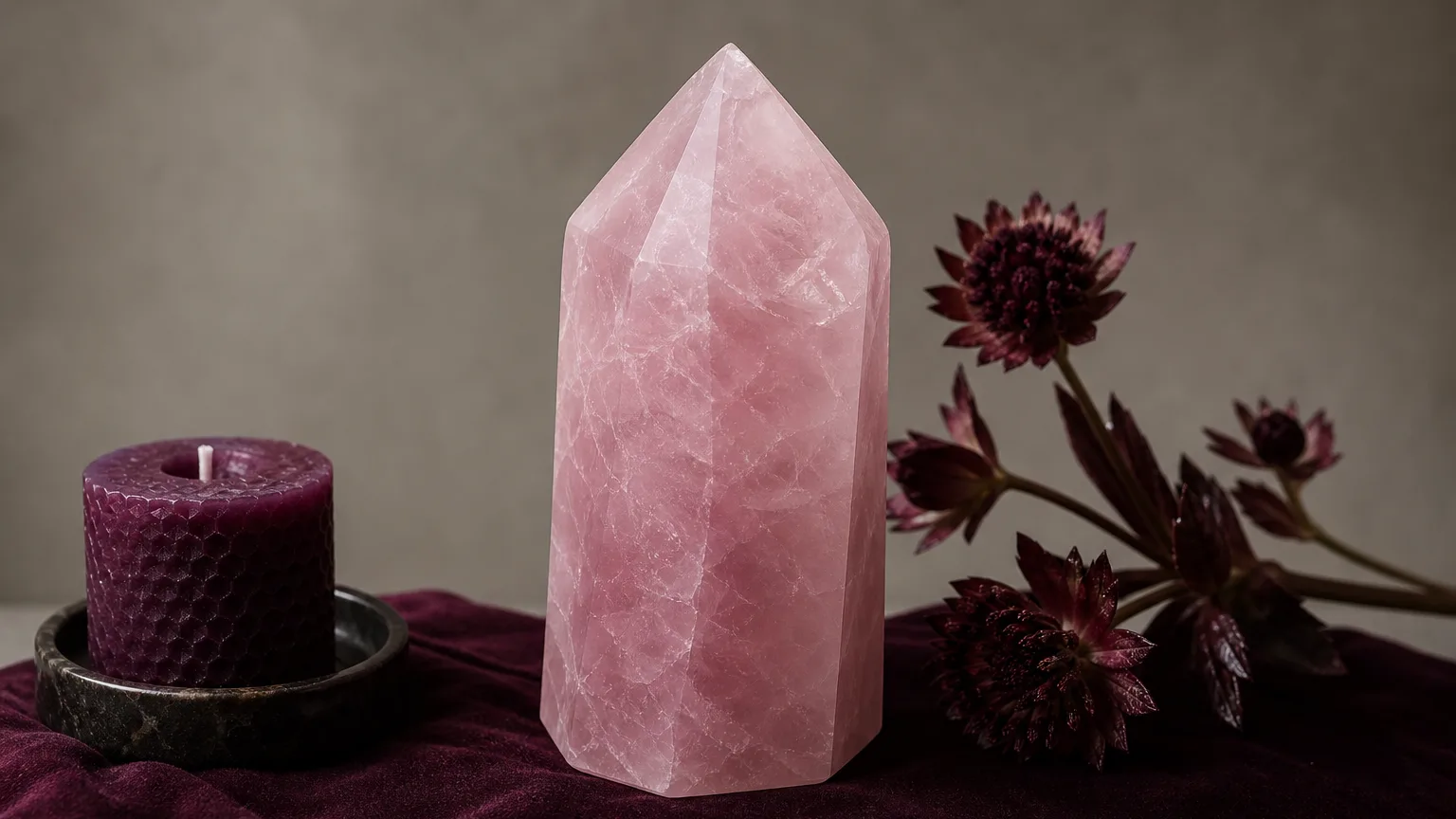 Monthly crystal ritual for Scorpio July 2026 using Rose Quartz