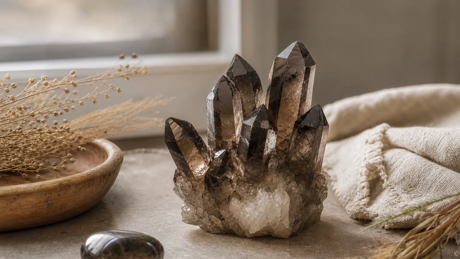 Smoky Quartz meaning and symbolism visual guide