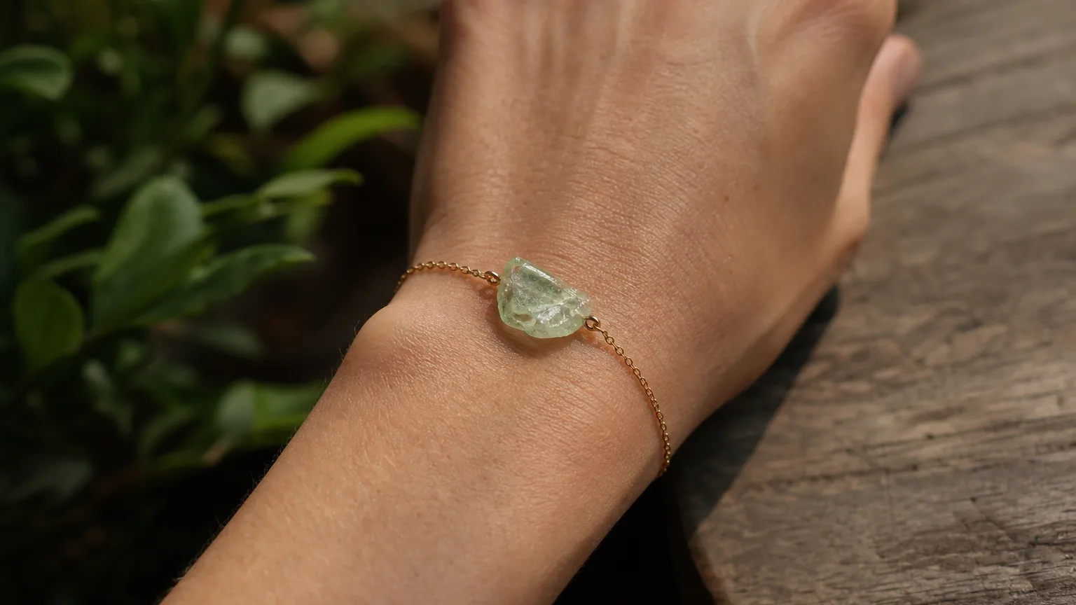 Spodumene worn for calm and heart