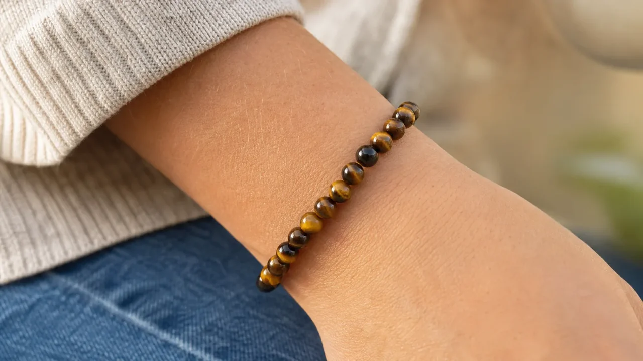 How to wear Tiger Eye and Citrine together