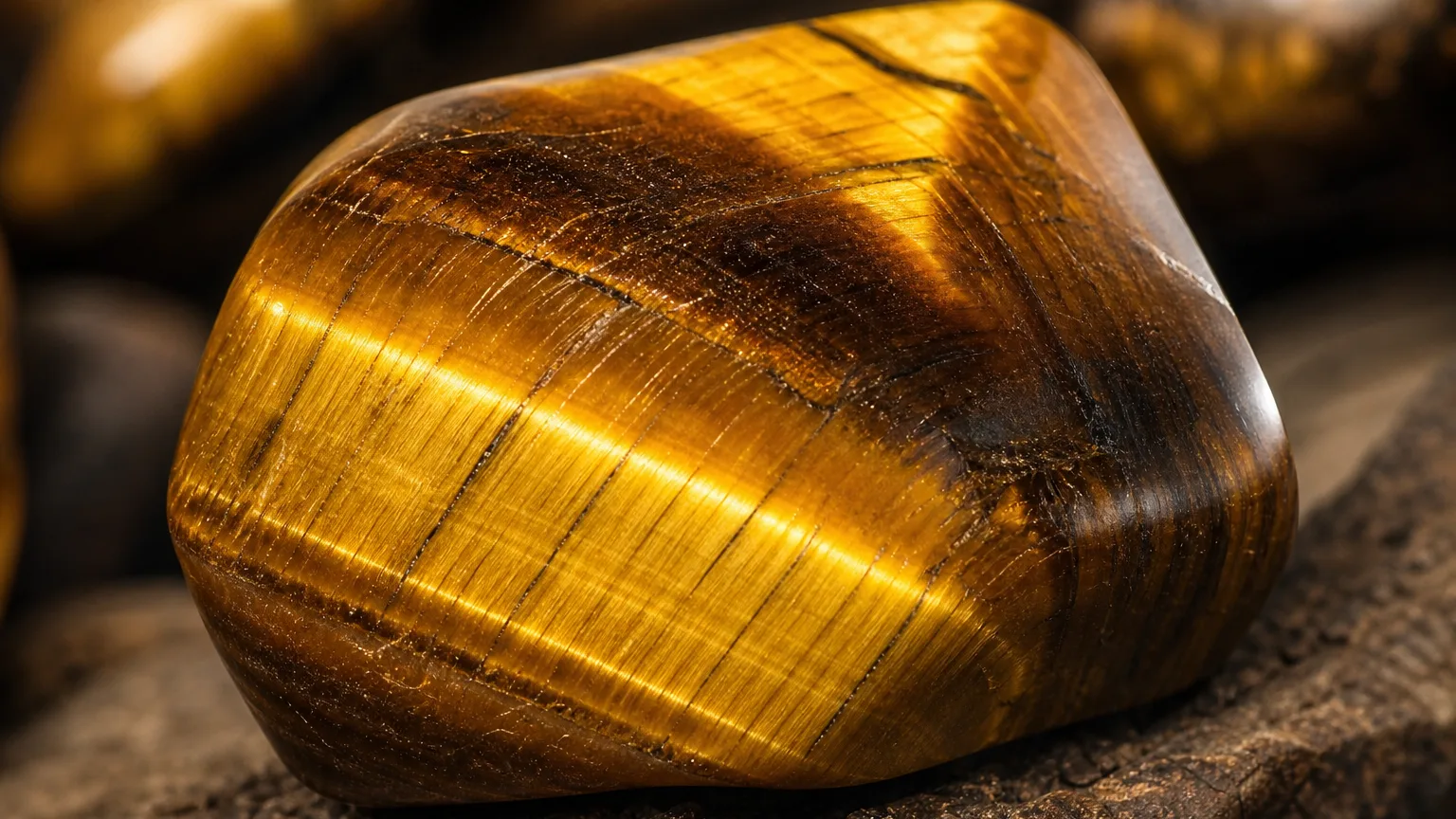 Tiger eye meaning guide with golden chatoyant quartz