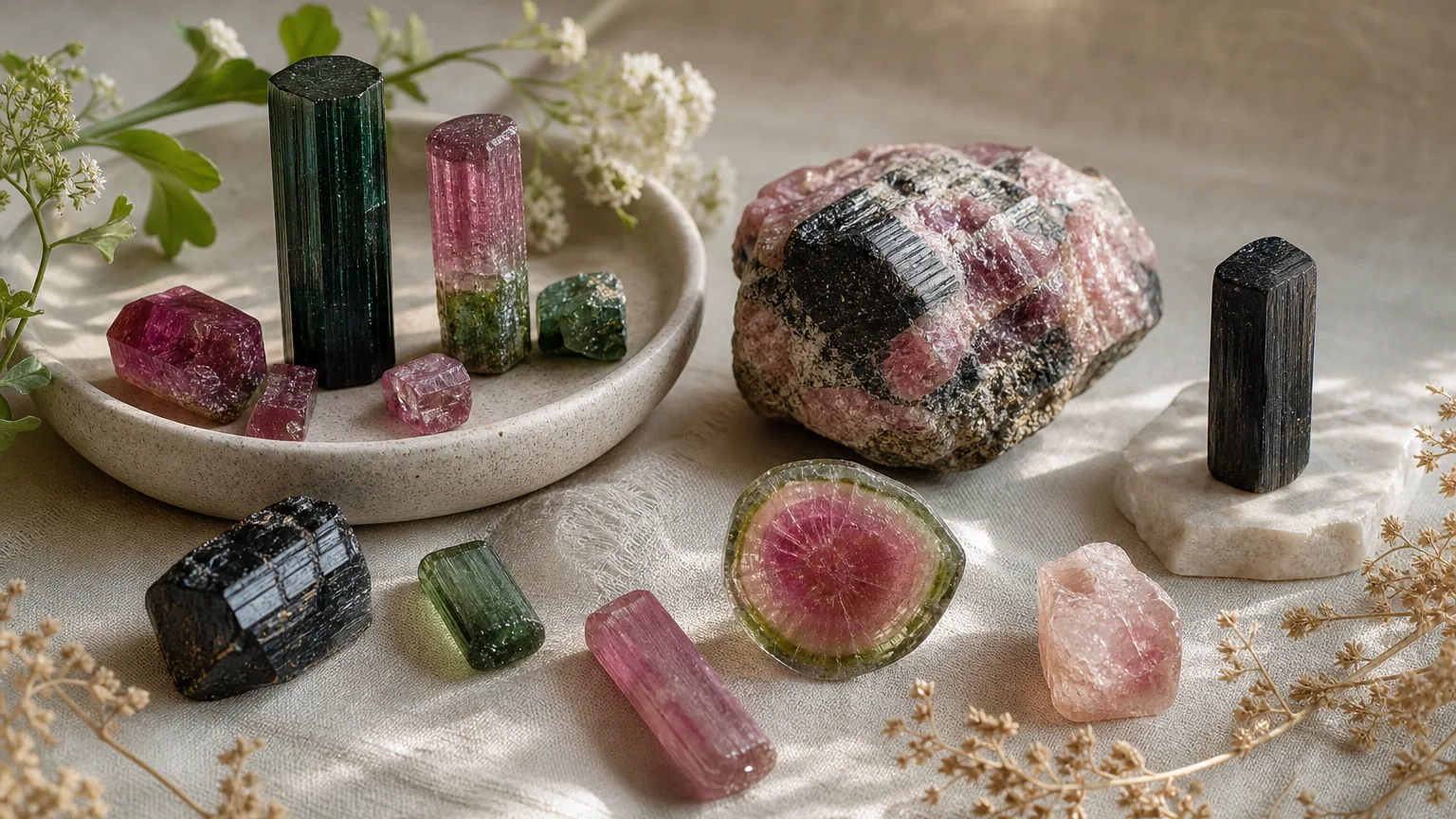 Tourmaline Meaning: Healing Properties & Uses 1 Tourmaline meaning and symbolism visual guide