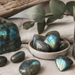 labradorite and crystals for transformation and change