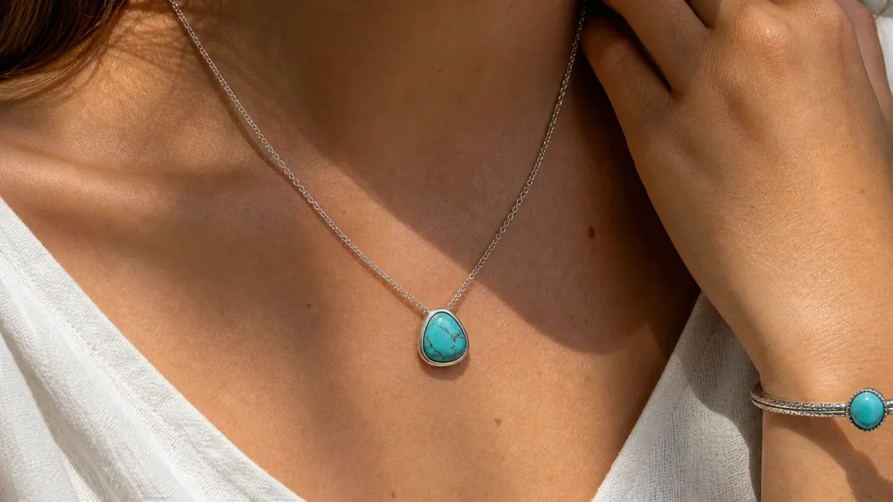How to wear Turquoise and Citrine together