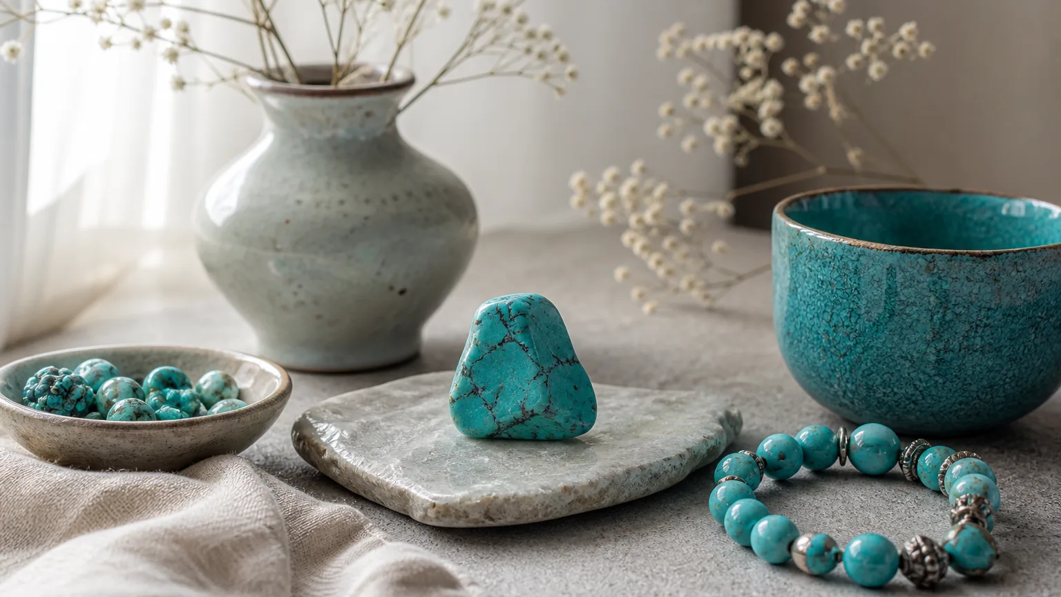Turquoise Meaning: Healing Properties & Uses 1 Turquoise meaning and symbolism visual guide