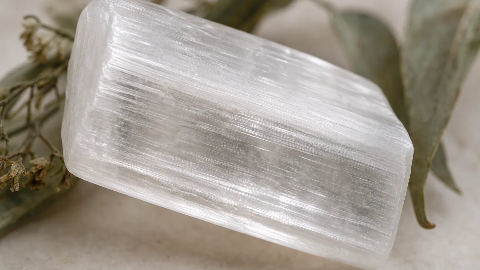 Selenite crystal of the month for Virgo July 2026 horoscope