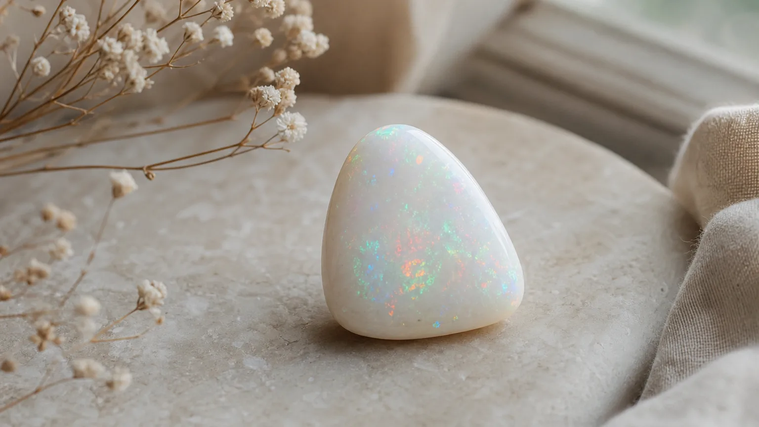 White opal meaning and symbolism visual guide
