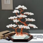 Large Clear Quartz Crystal Bonsai tree