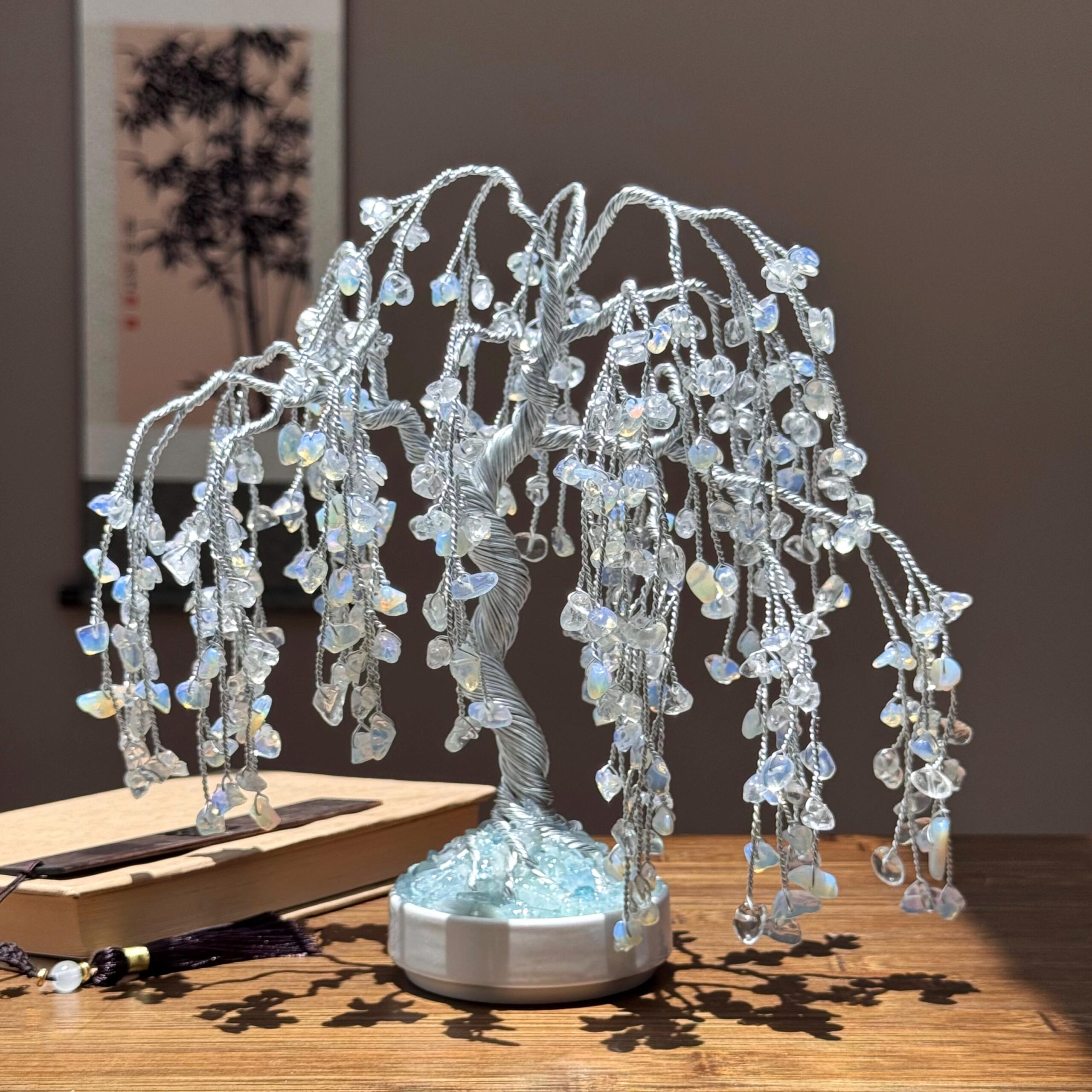 Natural Opal Willow Tree - Image 1 Natural Opal Willow Tree - Afbeelding 1