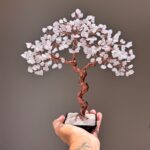 Handmade Rose Quartz Tree of Life - Image 2