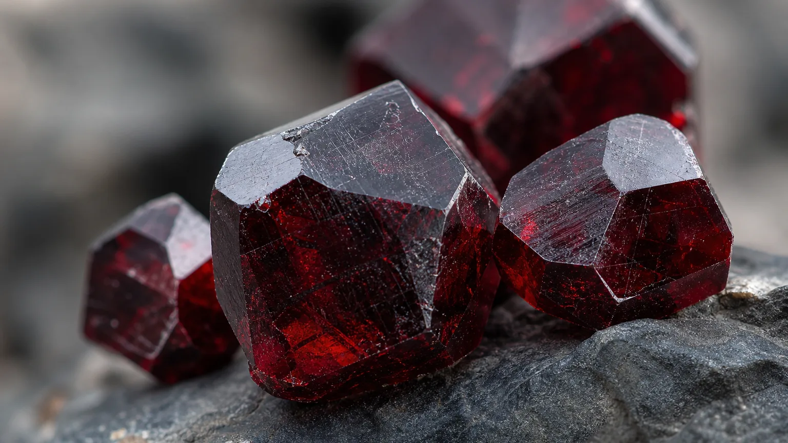 Death Reversed in Career at a Glance 4 Garnet crystal