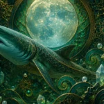 Dream journal scene for shark attack dream meaning islam with calming crystals